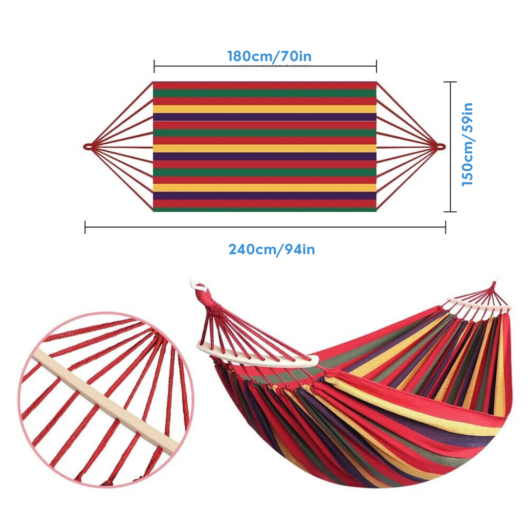 Outdoor Hanging Hammock Chair for Two