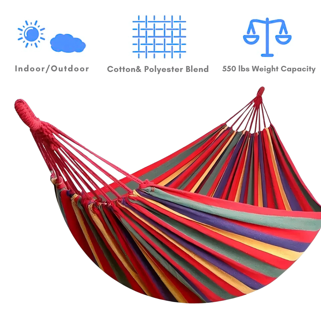 Outdoor Hanging Hammock Chair for Two