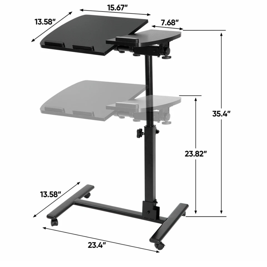Rolling Laptop Table