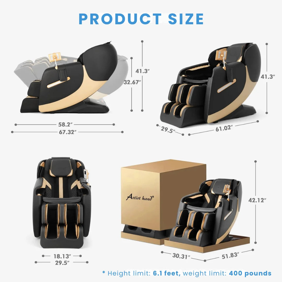 3D Zero Gravity Massage Chair