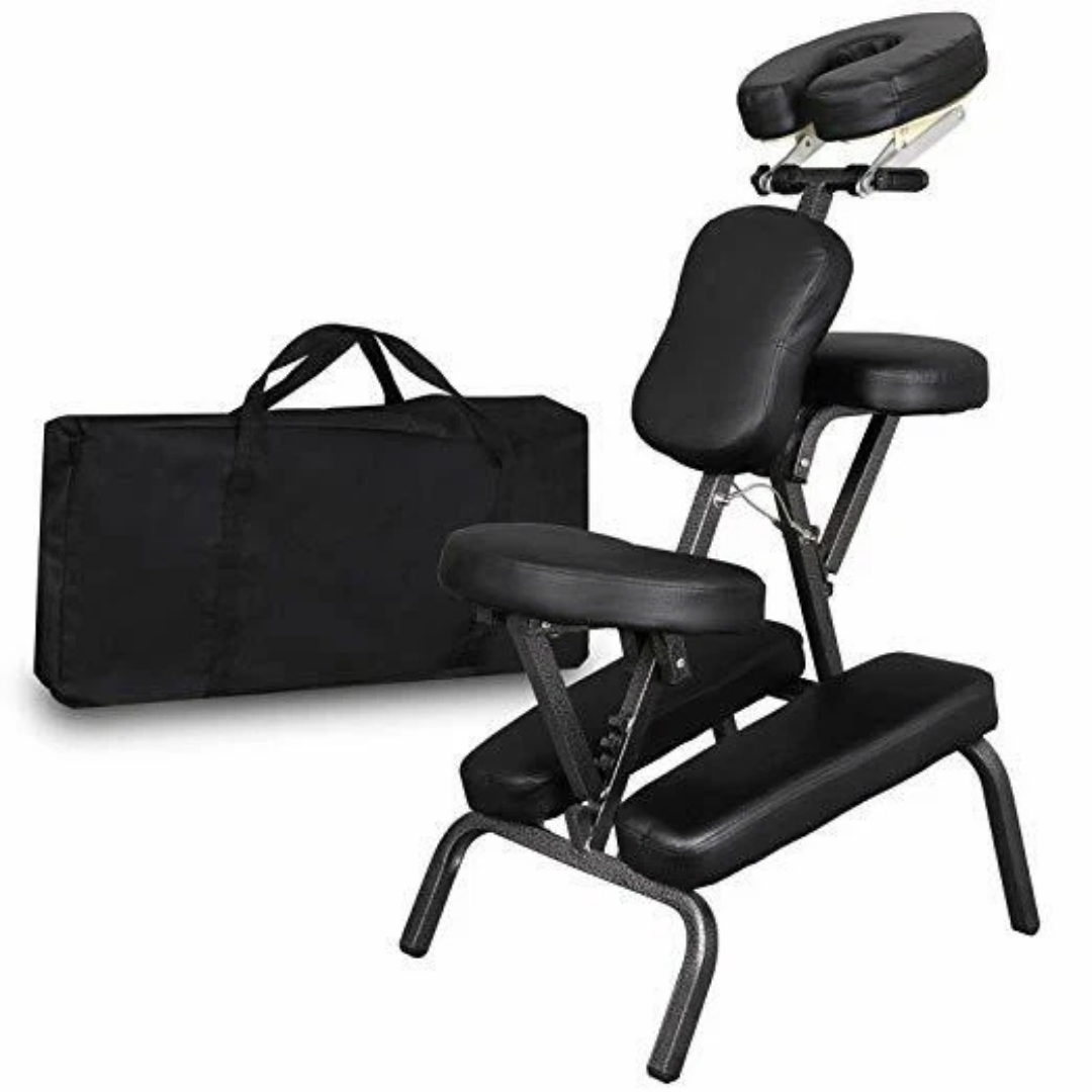 Portable Folding PU Leather Massage Chair