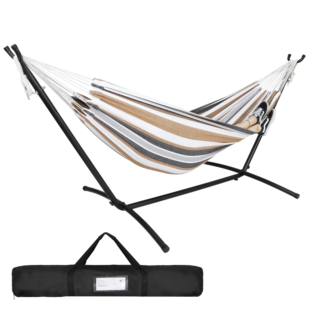 Heavy-Duty 9FT Hammock with Stand