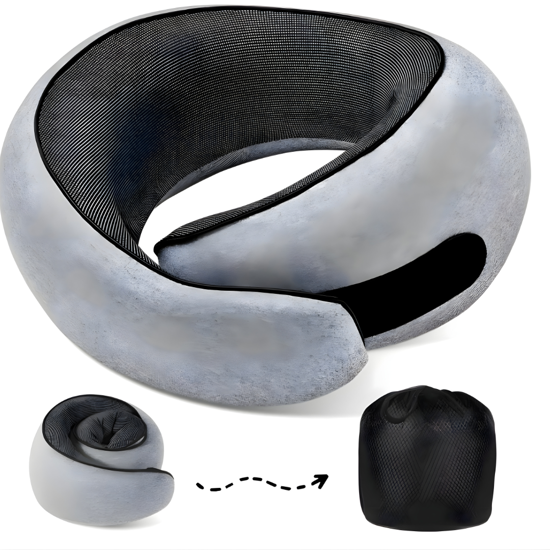 Memory Foam Travel Neck Pillow