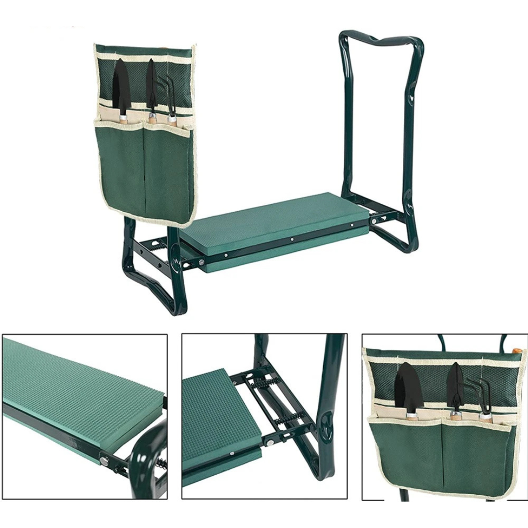 Garden Kneeler Seat with Pouch