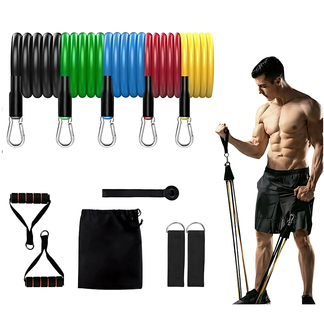 11PC Resistance Bands Set