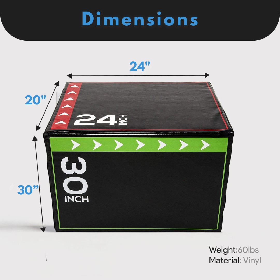 3-in-1 Foam Plyo Jump Box