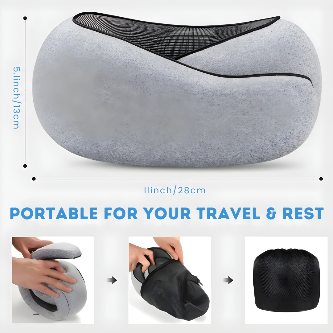 Memory Foam Travel Neck Pillow