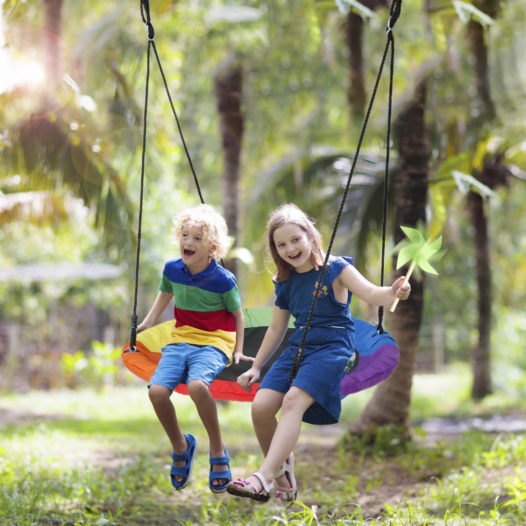 40" Saucer Tree Swing for Kids