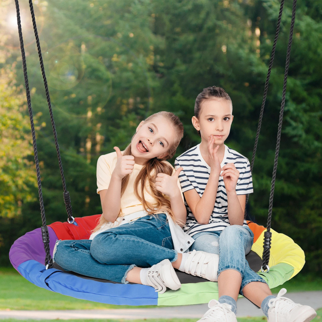 40" Saucer Tree Swing for Kids