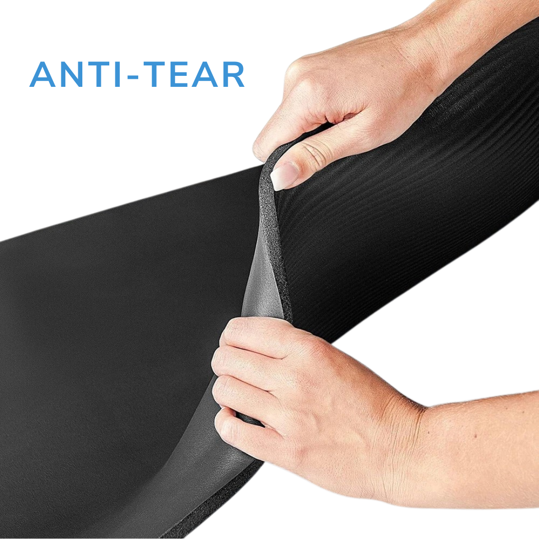 Thick Non-Slip Yoga Mat with Strap