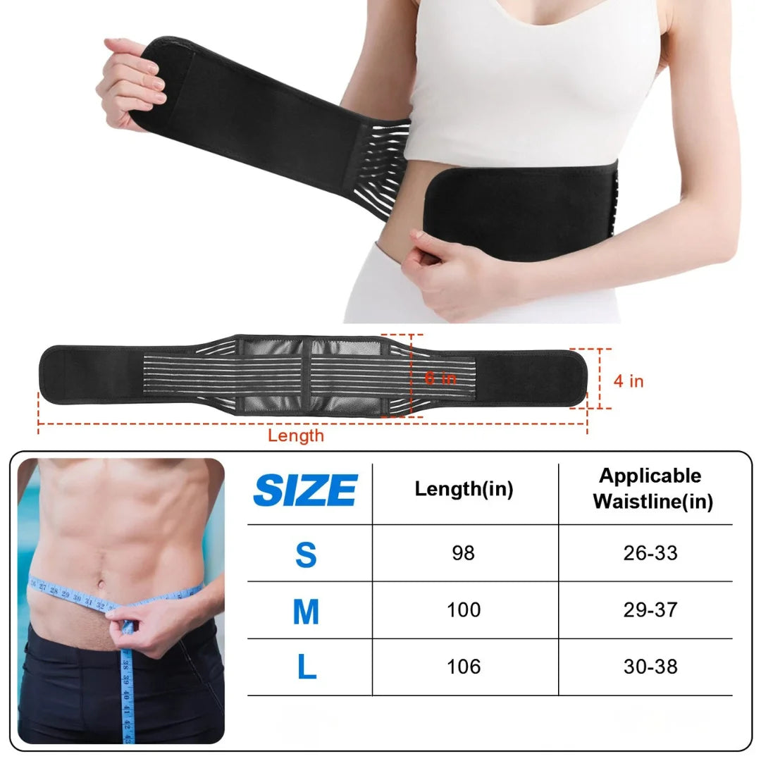 Magnetic Self-Heating Waist Support Belt