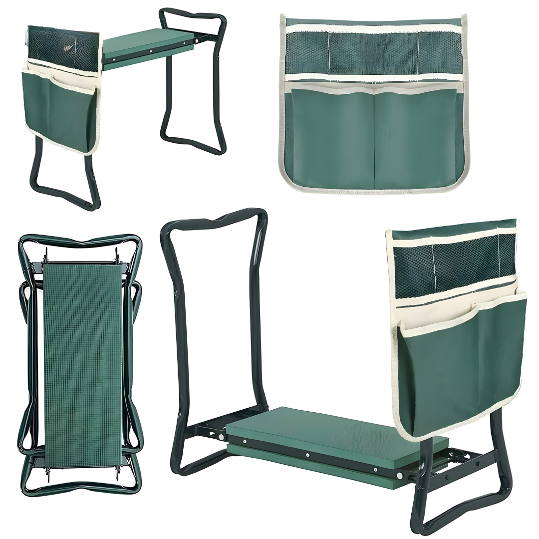 Garden Kneeler Seat with Pouch