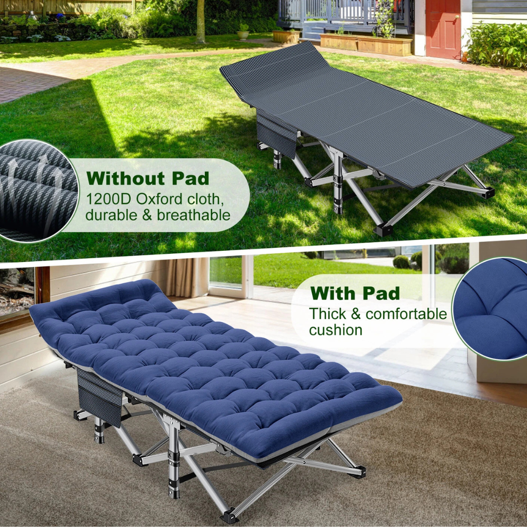 Portable Military Army Cot for Adults