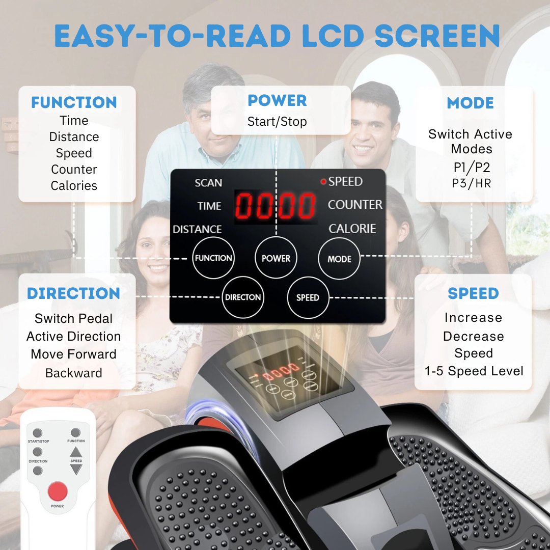 Under Desk Elliptical Leg Exerciser