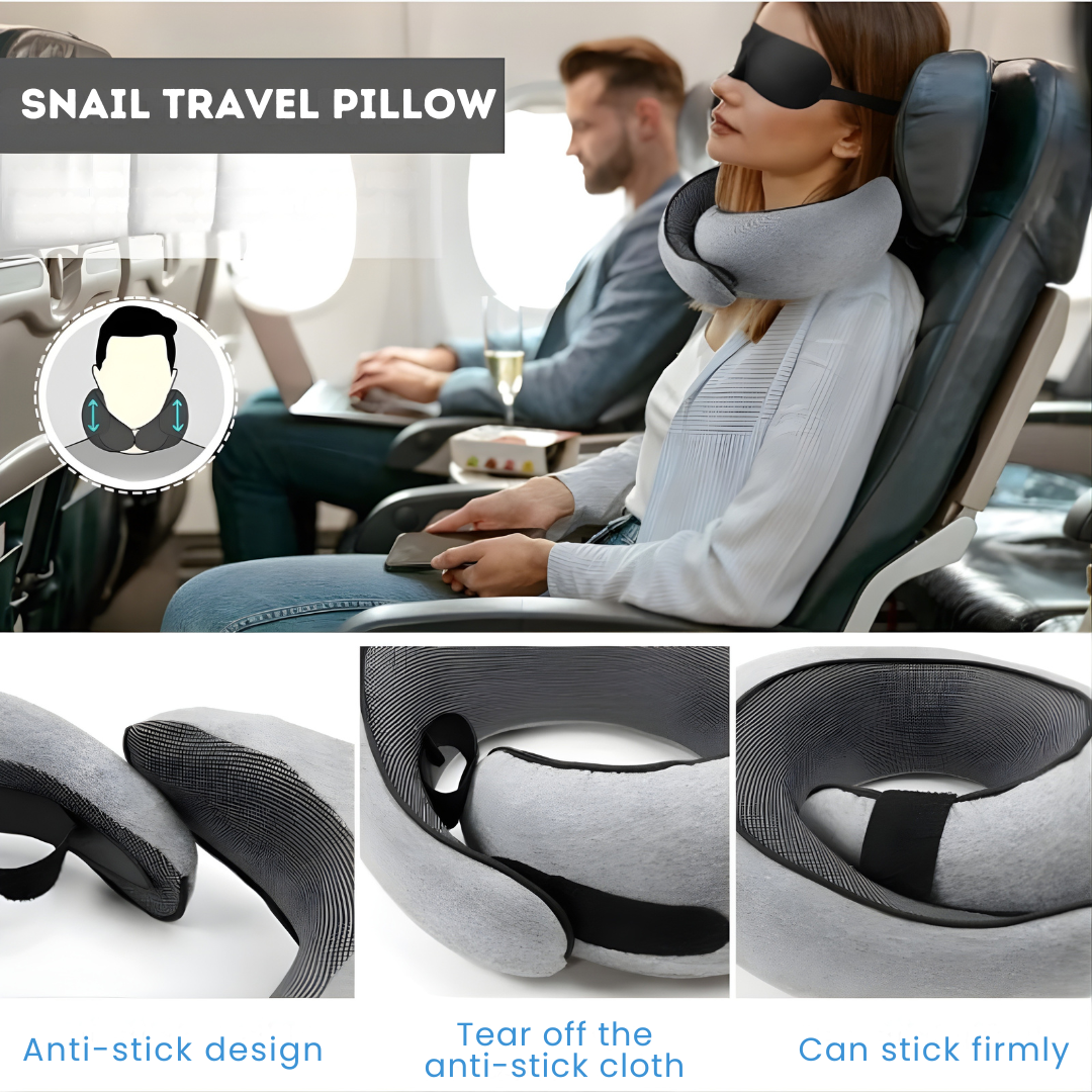Memory Foam Travel Neck Pillow