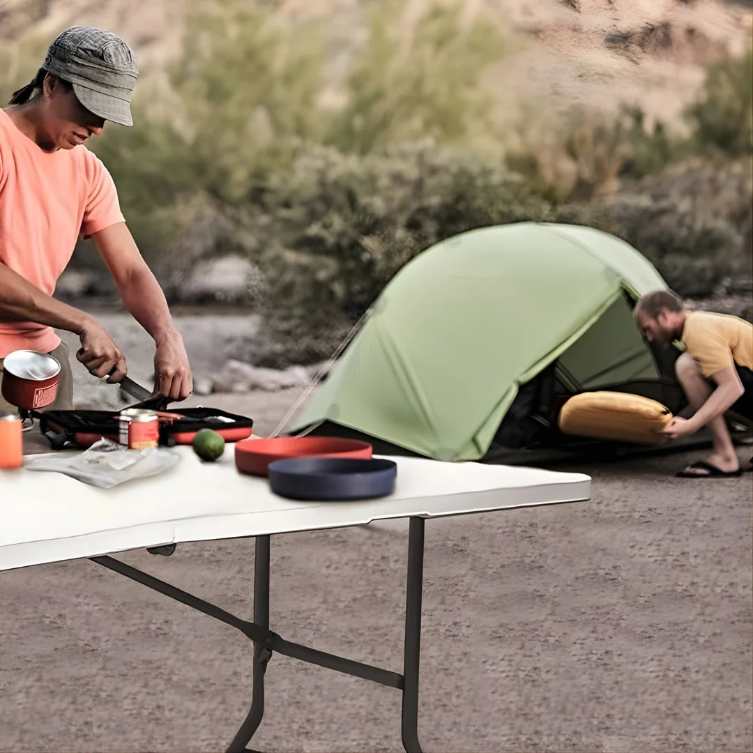 Easy-Carry Folding Table