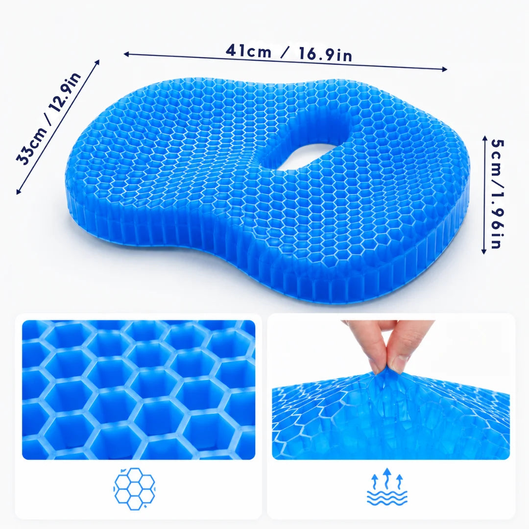 Cooling U-Shaped Gel Seat Cushion