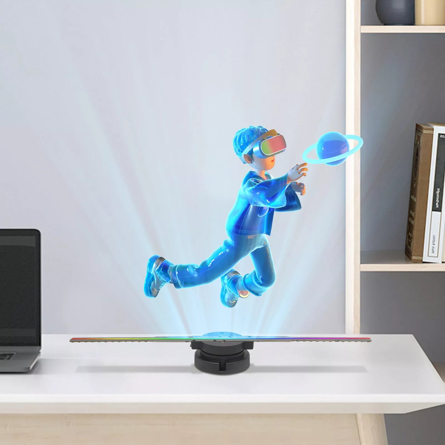 3D Hologram Advertising Fan Projector (16.5" LED Display)