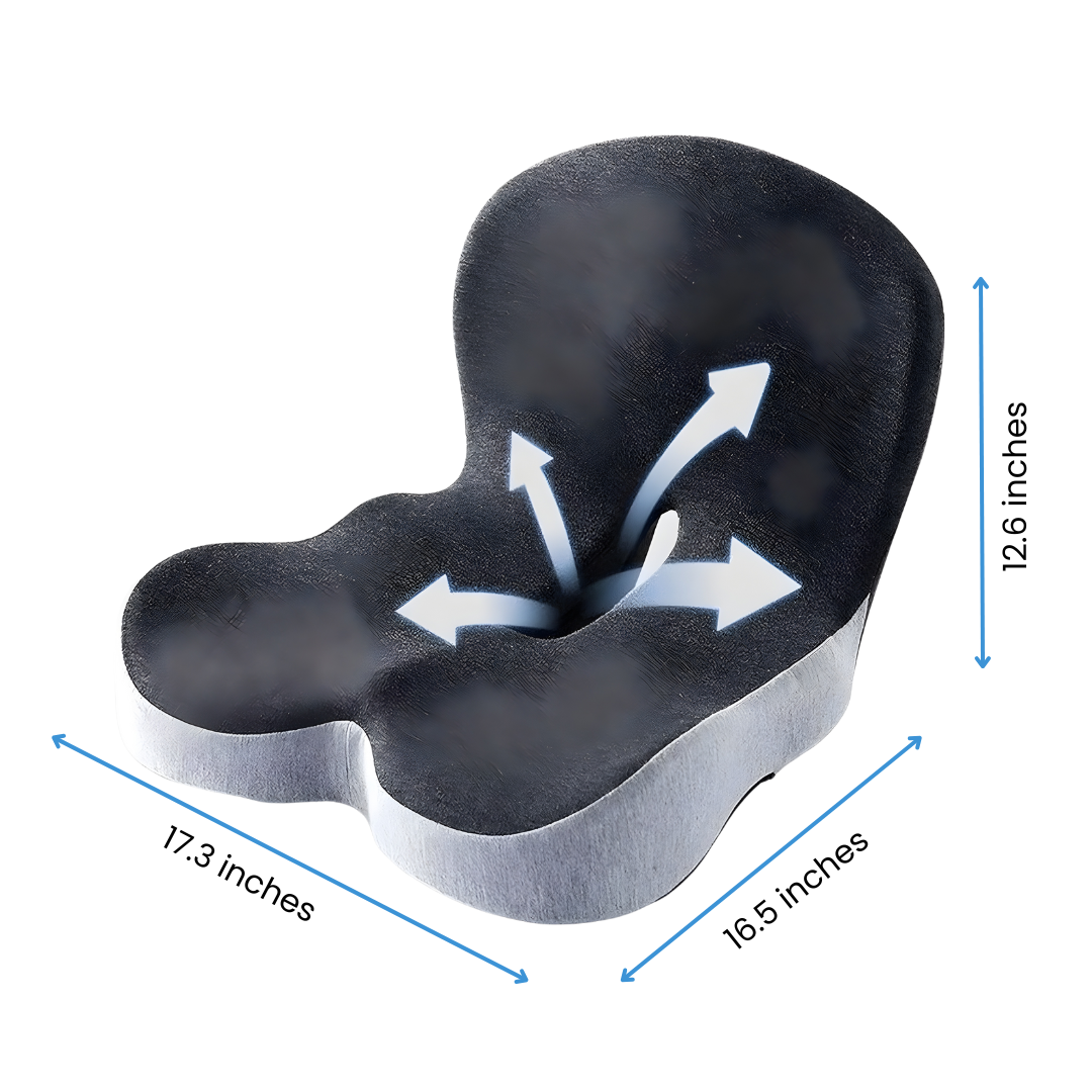Ergonomic Memory Foam Seat