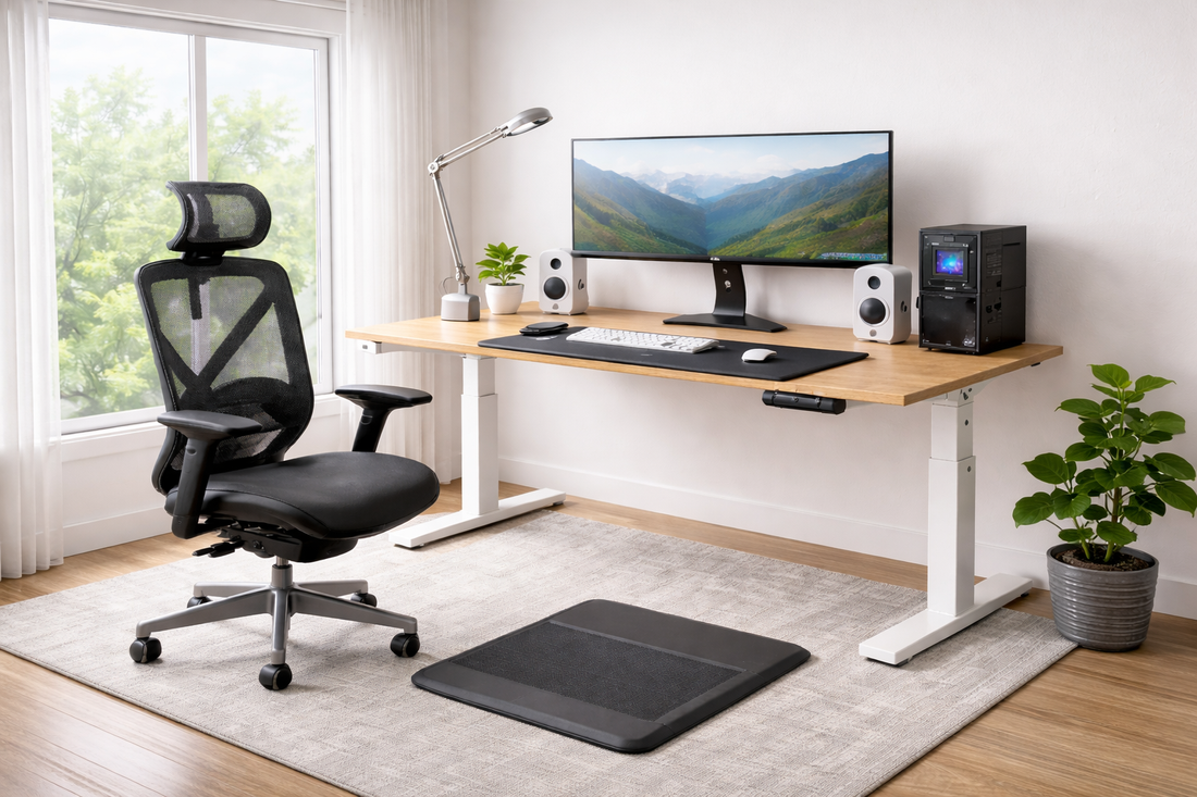 ergonomic home office setup