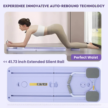 Foldable Pilates Board for Home Workouts
