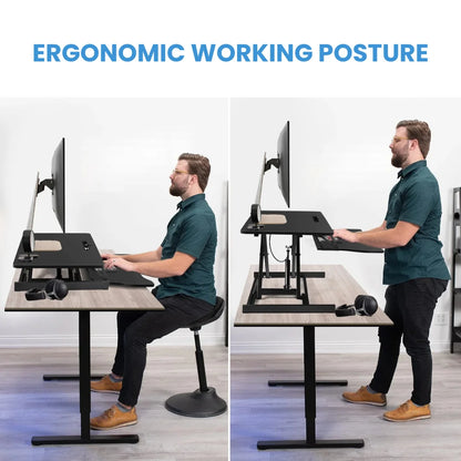 37” Ergonomic Standing Desk Riser