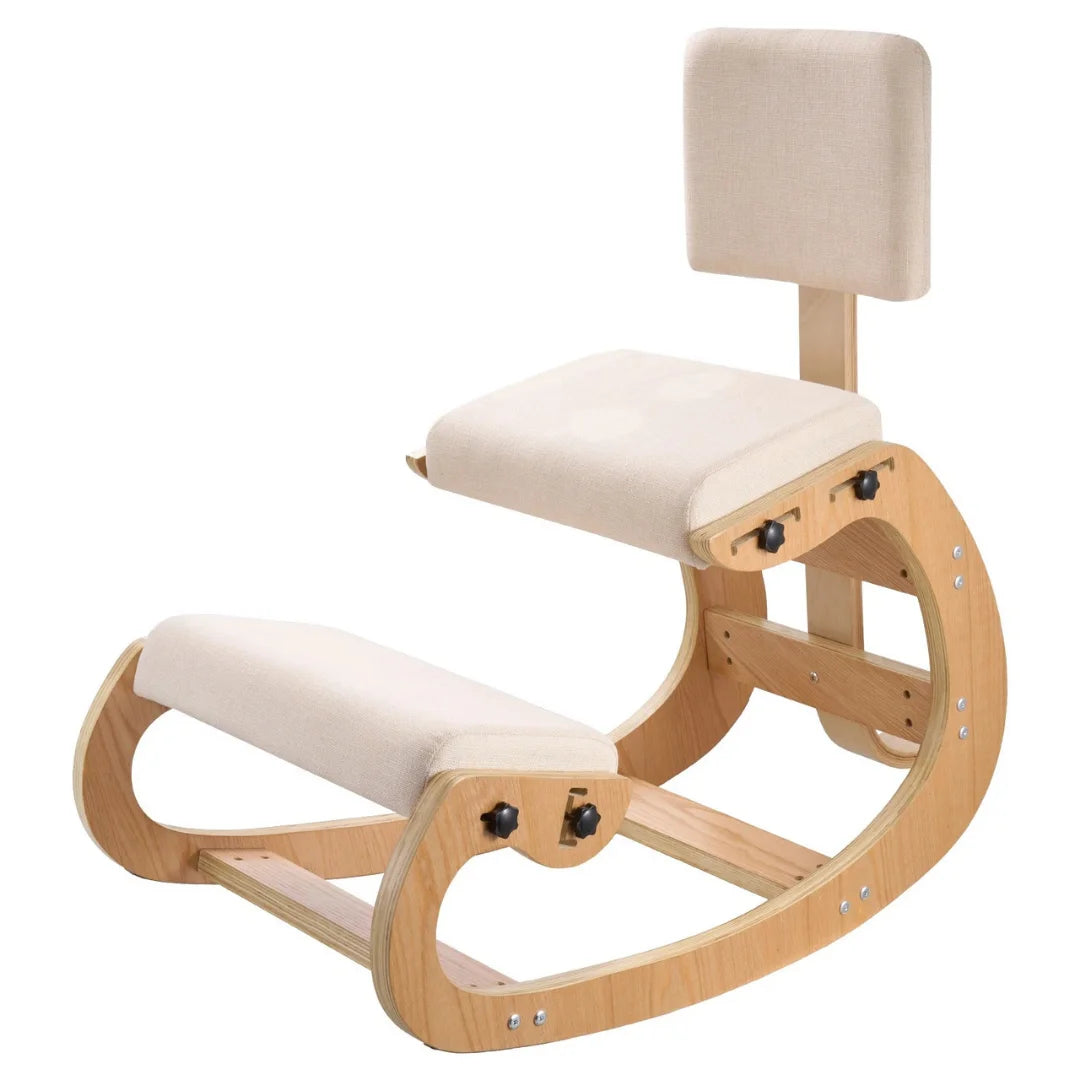 Ergonomic Kneeling Chair Stool for Back Relief & Posture Support
