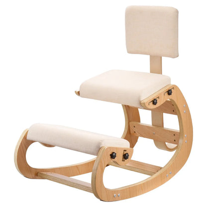 Ergonomic Kneeling Chair Stool for Back Relief & Posture Support