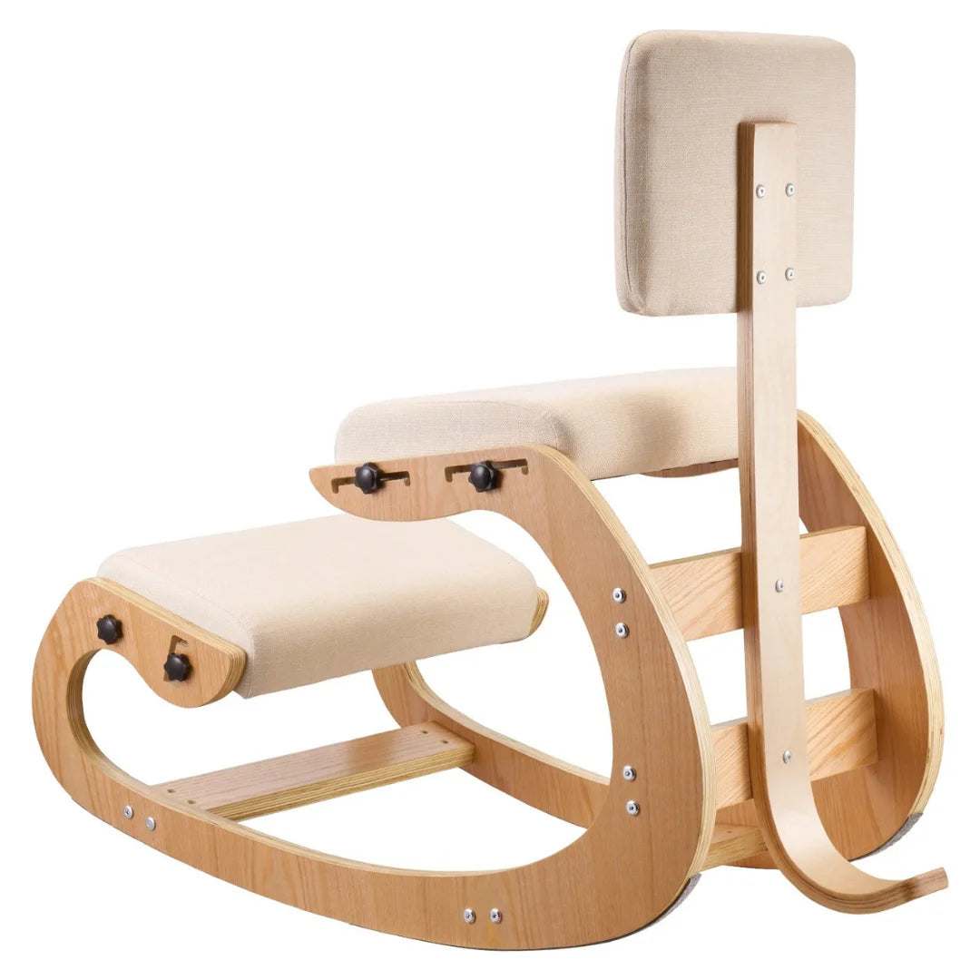 Ergonomic Kneeling Chair Stool for Back Relief & Posture Support