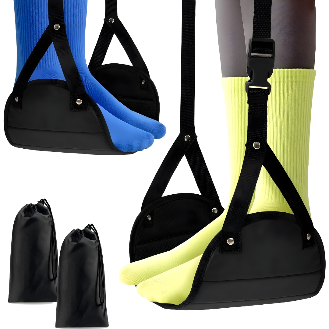 2× Travel Foot Rest Hammock