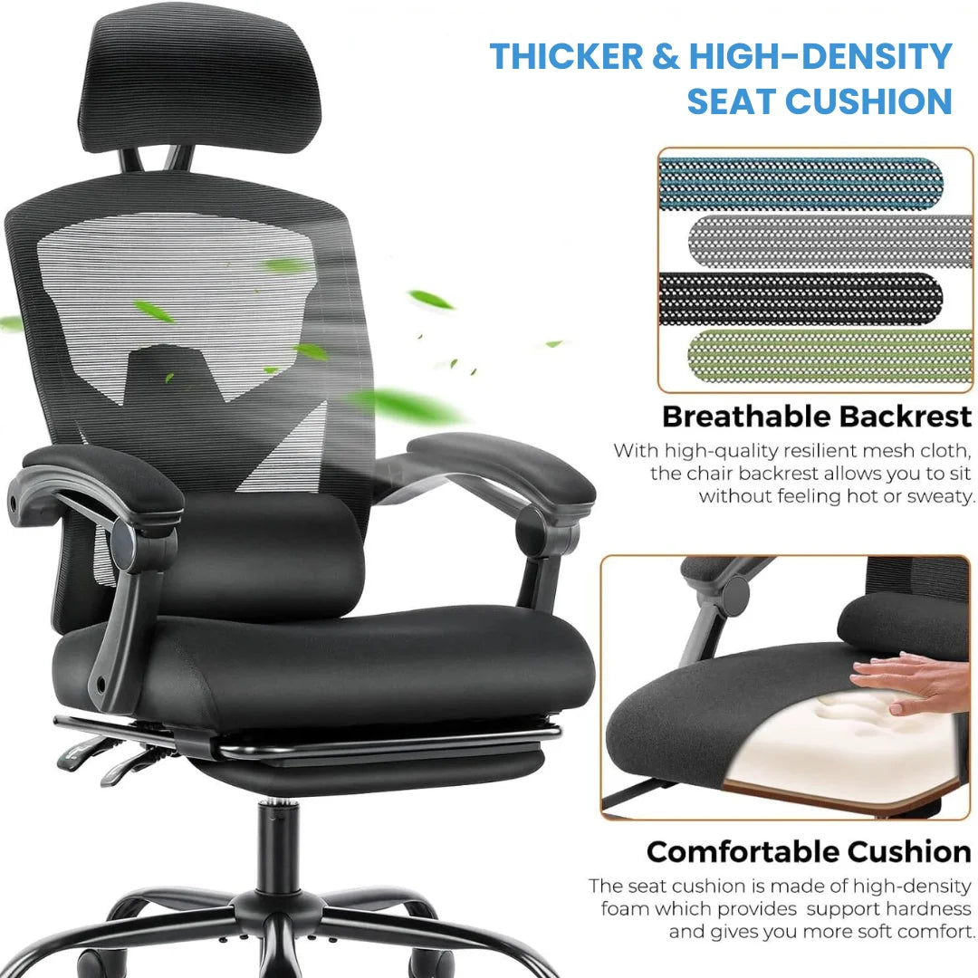 Ergonomic Office Breathable Mesh Chair Pro+