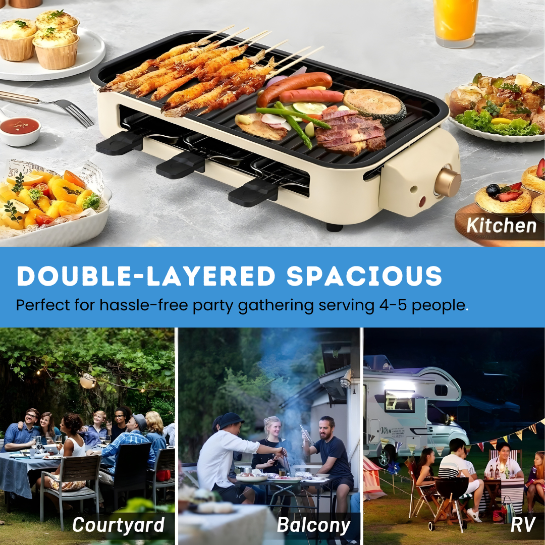 Smokeless Indoor Electric Grill