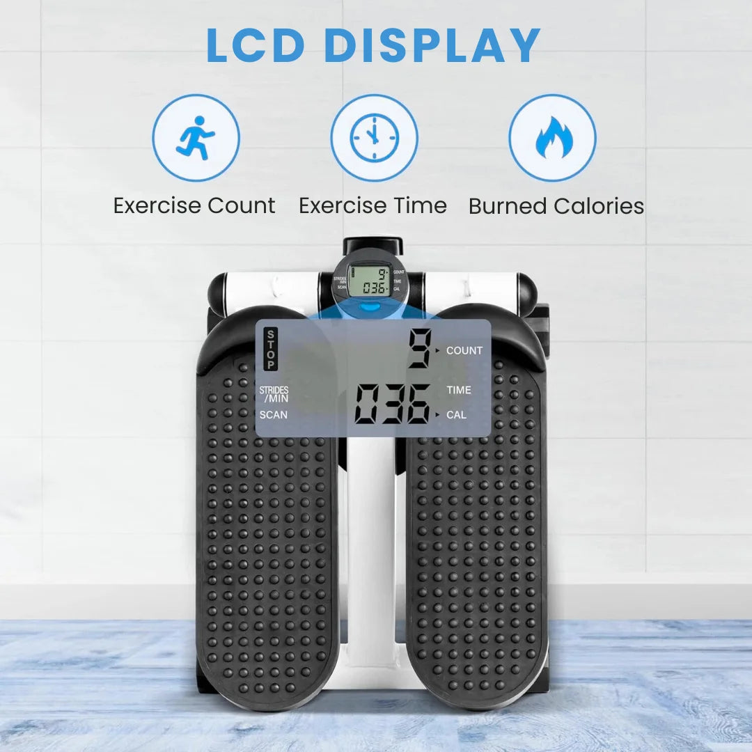 Mini Cardio Stepper with LCD Monitor