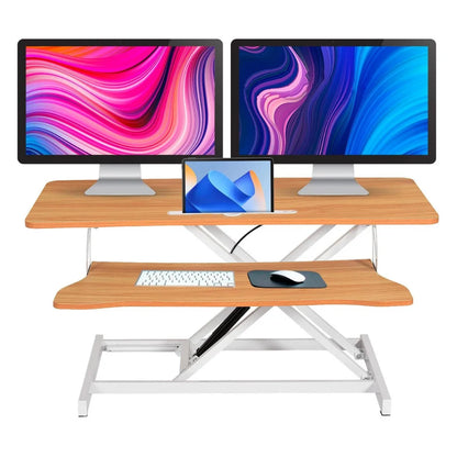 37” Ergonomic Standing Desk Riser