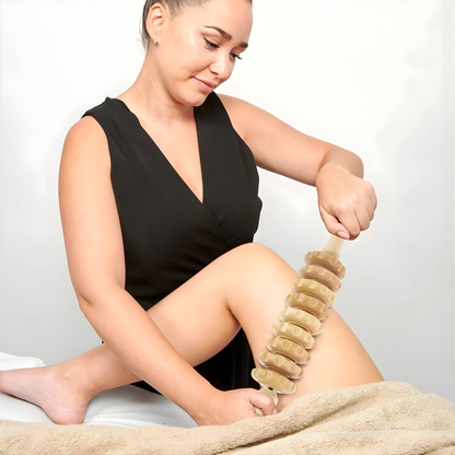 Wooden Fascia Massage Roller