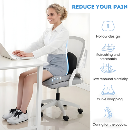 Ergonomic Memory Foam Seat