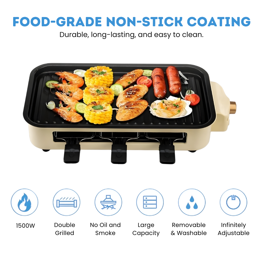 Smokeless Indoor Electric Grill