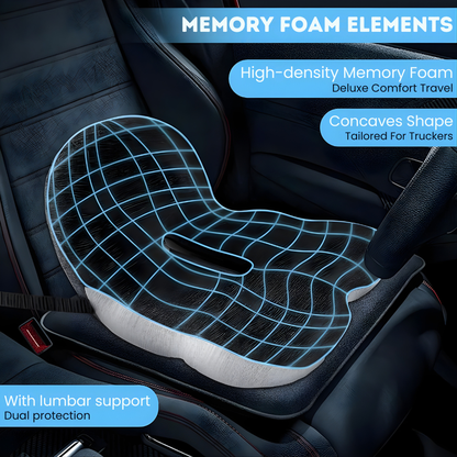 Ergonomic Memory Foam Seat