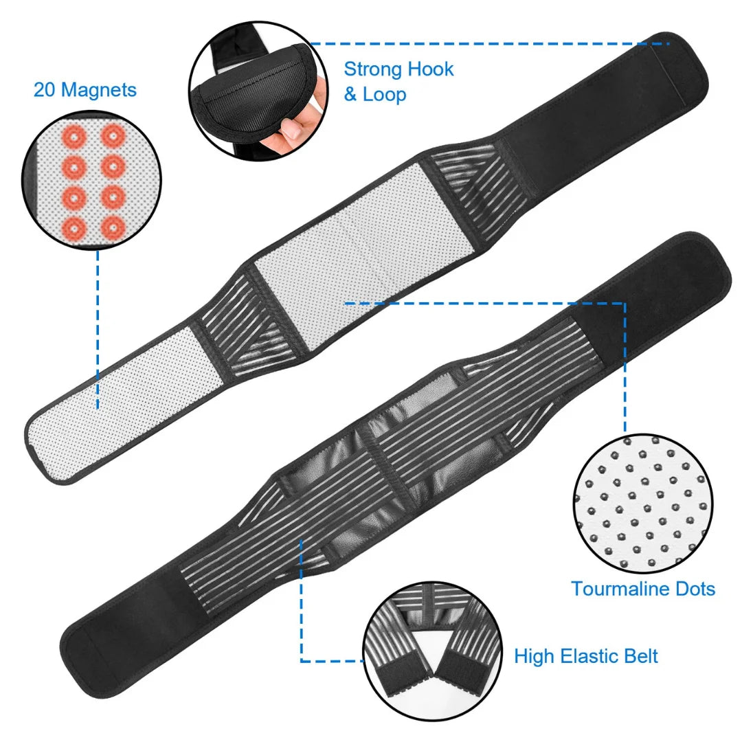 Magnetic Self-Heating Waist Support Belt