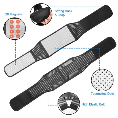 Magnetic Self-Heating Waist Support Belt