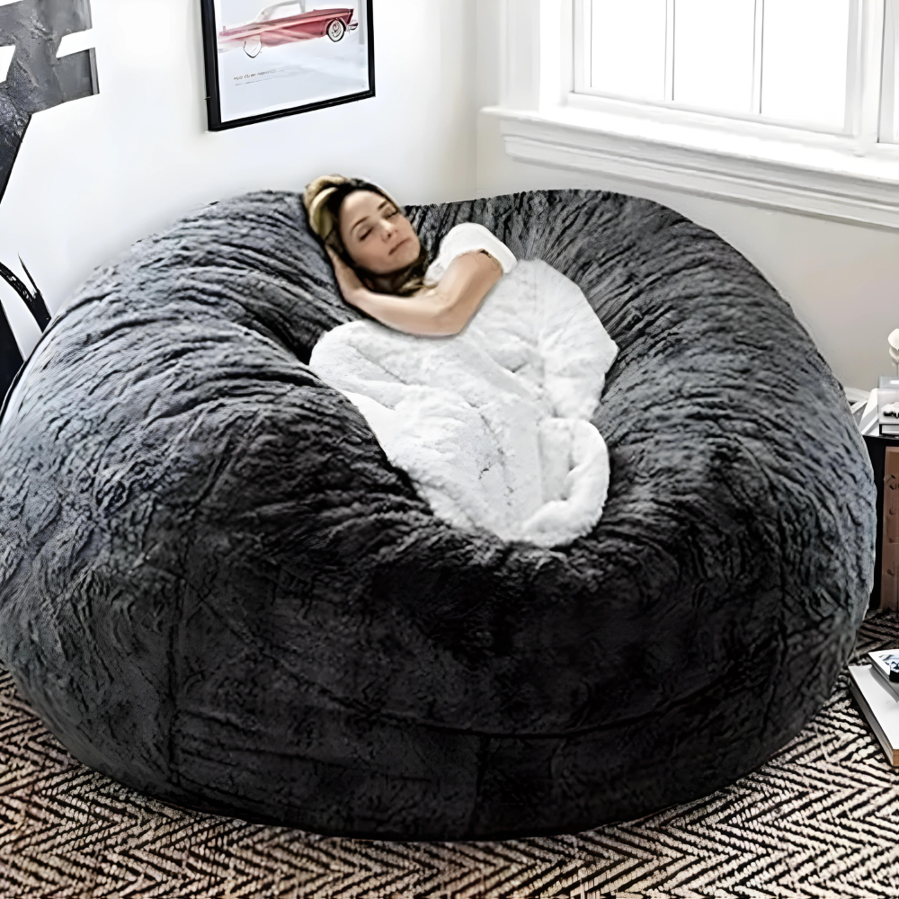 Cozy Fluffy Bean Bag (cover only)