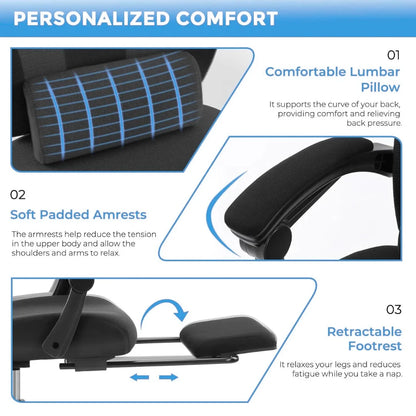 Ergonomic Office Breathable Mesh Chair Pro+