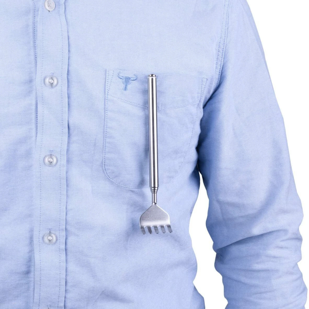Stainless Steel Telescopic Back Scratcher