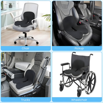 Ergonomic Memory Foam Seat