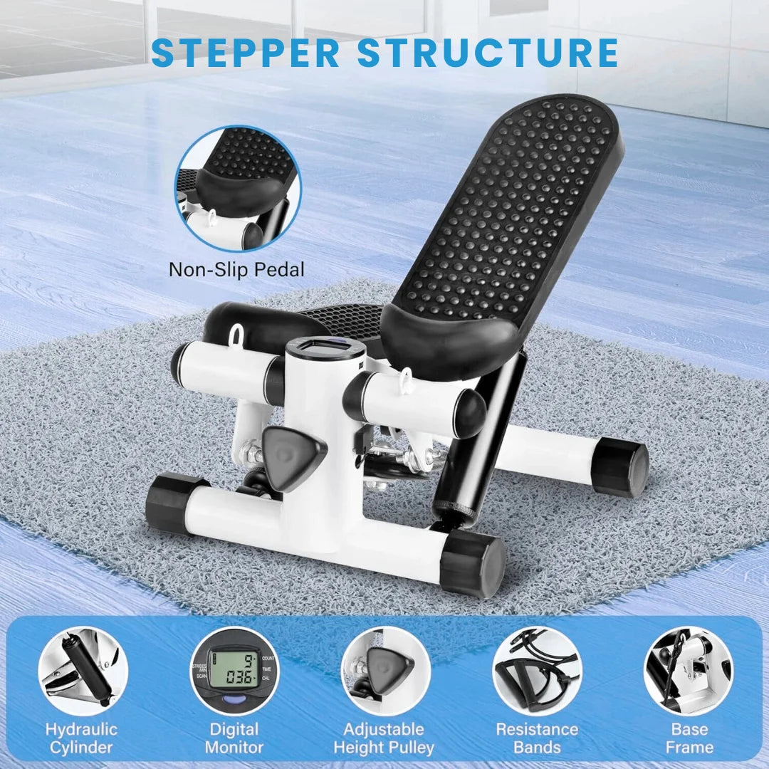 Mini Cardio Stepper with LCD Monitor