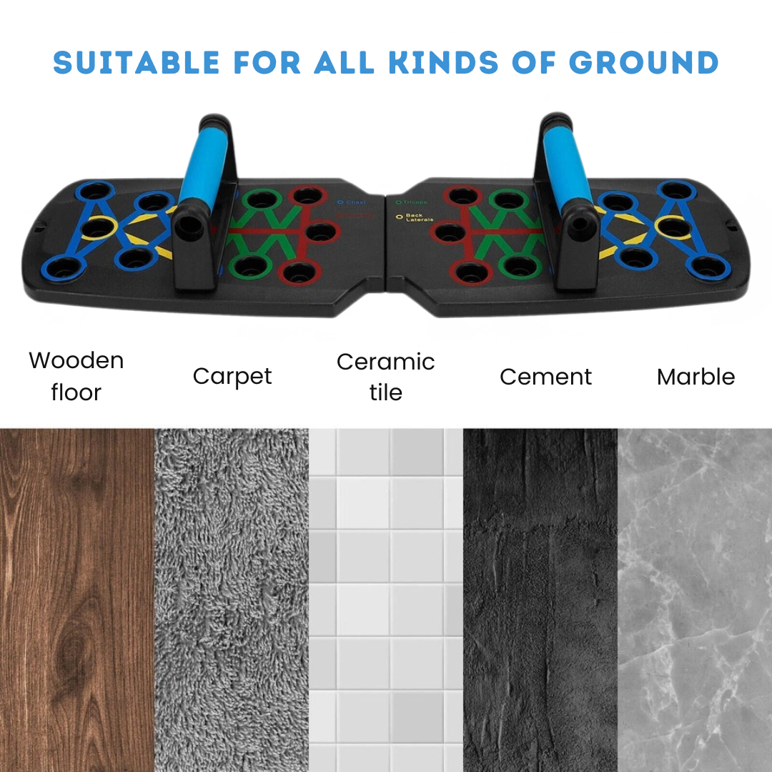 28-in-1 Push-Up Workout Board