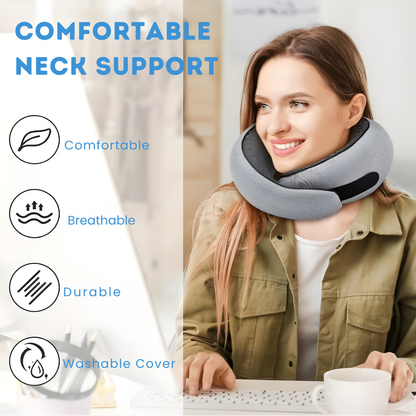 Memory Foam Travel Neck Pillow
