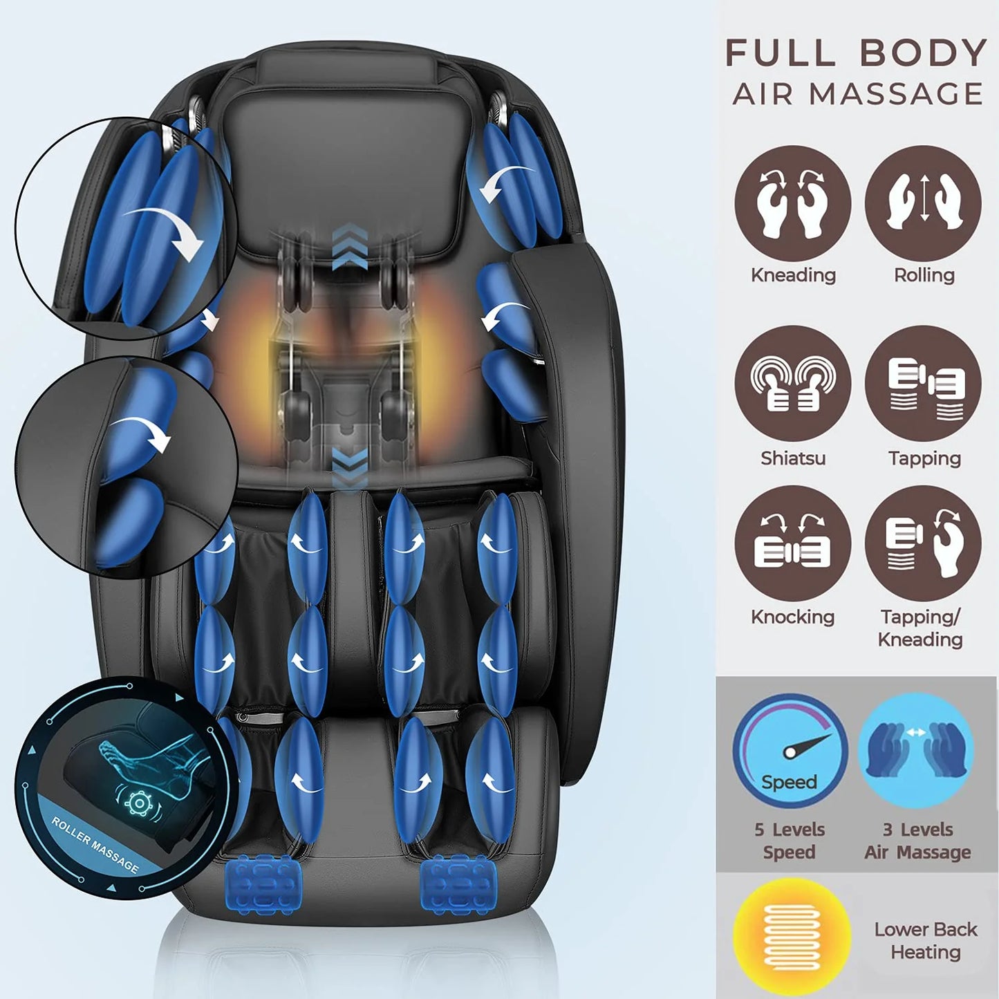 Smart Ergonomic Full Body Massage Chair