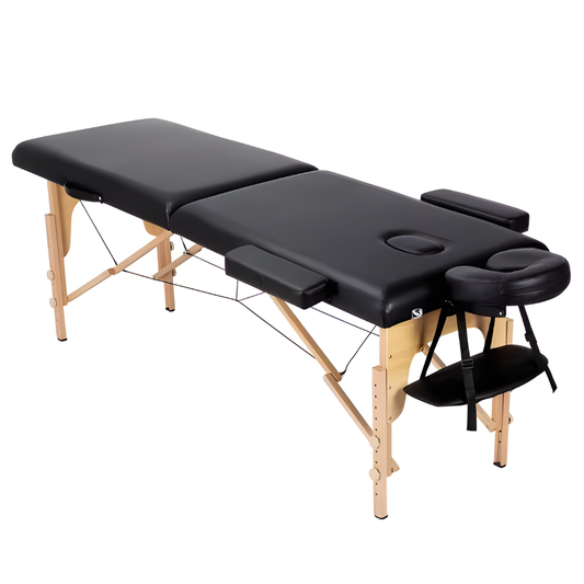 Adjustable 3-Fold Portable Massage Bed