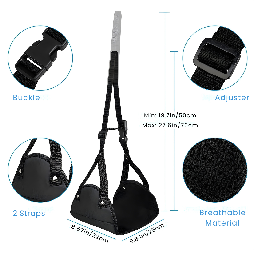 2× Travel Foot Rest Hammock